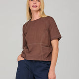 GURU TOP - DARK TAUPE
