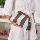 Dumpling Clutch | Chocolate & Brown