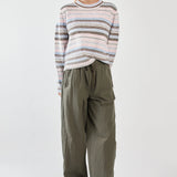 Reign Barrel Leg Cargo - Olive