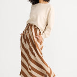 NADIA SKIRT - SIENNA STRIPE
