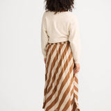 NADIA SKIRT - SIENNA STRIPE