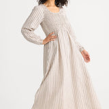 FRANCISCO DRESS - NATURAL STITCH