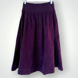 Lola skirt- eggplant cord