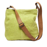Rugged Hide | Mary Jute Mini Bag Pear