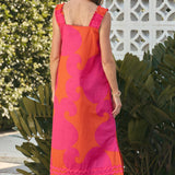 Claire Sun Dress Flame