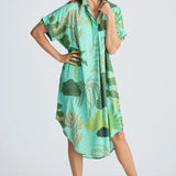 Canal Overshirt - Rainforest Print