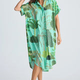 Canal Overshirt - Rainforest Print