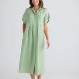 Monza Dress Sage Green