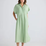 Monza Dress Sage Green