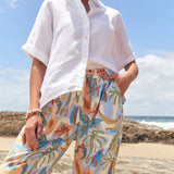 Breezy Relaxed Pant in Sunspell Blue