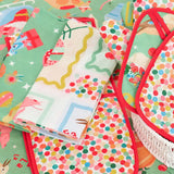 Linen Napkins Set 4 - Christmas Holiday