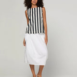 SHIRO TOP - MONO STRIPE (pre order)