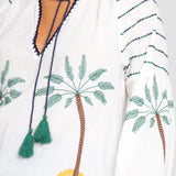 PALM SHIRT - WHITE