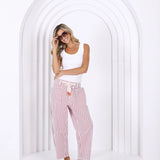 CARTER BARREL JEANS - RUSTY STRIPE