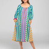 LUCIA DRESS - CAPRI SPLICED