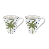 White Palm Mug