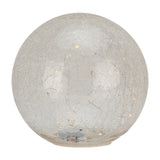 Crackle Glass Light Ball - Small