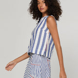 HARA TOP - OCEAN STRIPE