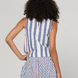 HARA TOP - OCEAN STRIPE