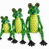 Wooden Frogs Set/3