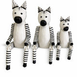 Wooden Zebras Set/3