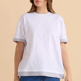 Boyfriend Tee - White