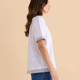 Boyfriend Tee - White