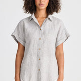 Dune Shirt Charcoal Fleck