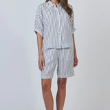 Blueberry Stripe Shirt  GA471