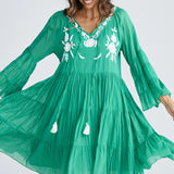 Jamaica Dress - Jade Green