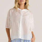 Wilder Seam Blouse - White
