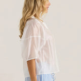 Wilder Seam Blouse - White