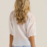 Wilder Seam Blouse - White