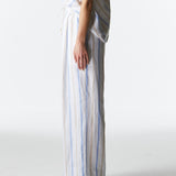 Poolside Wide Leg Pants - Stripe