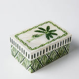 Jones & Co Atlantic Green Palm Box