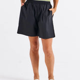 Pomona Cotton Short - Black