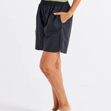 Pomona Cotton Short - Black