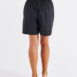 Pomona Cotton Short - Black