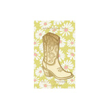 Cowgirl Boot - Brass Bookmark