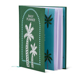 Daily Planner Journal - Embroidered Palm Tree