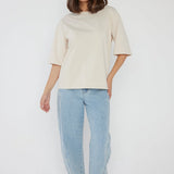 ZURI T-Shirt Oat (Pre Order)