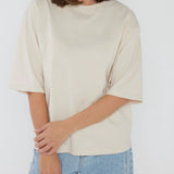 ZURI T-Shirt Oat (Pre Order)
