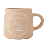 Eat, Sleep, Tea, Repeat Mug - ORANGE - MIKASA