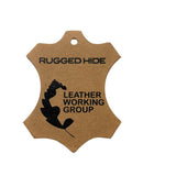 June Wallet - CHERRY - Rugged Hide