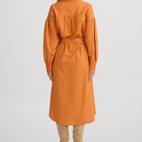 Patron Shirt Dress – Amber Linen Cotton Blend