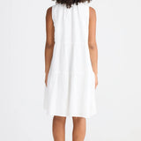 Ravello Dress - White Linen Blend