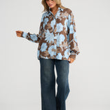Flower Child Shirt Chocolate Ibiza