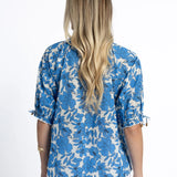 Fleur Blouse Blue