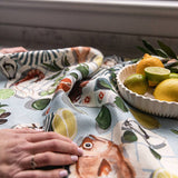 Fish & Citrus Tea Towel