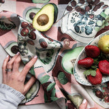 Red Gingham Tea Towel